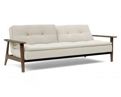 Innovation Living Dublexo Frej Sofa Bed Smoked Oak - 527 Mixed Dance Natural