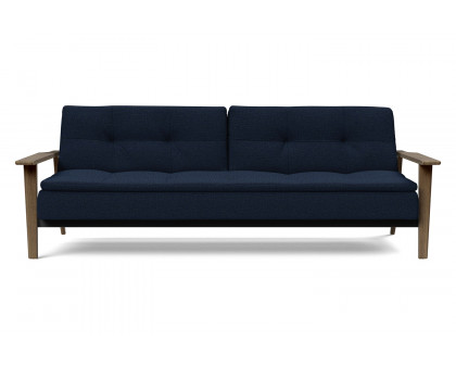 Innovation Living Dublexo Frej Sofa Bed Smoked Oak - 528 Mixed Dance Blue