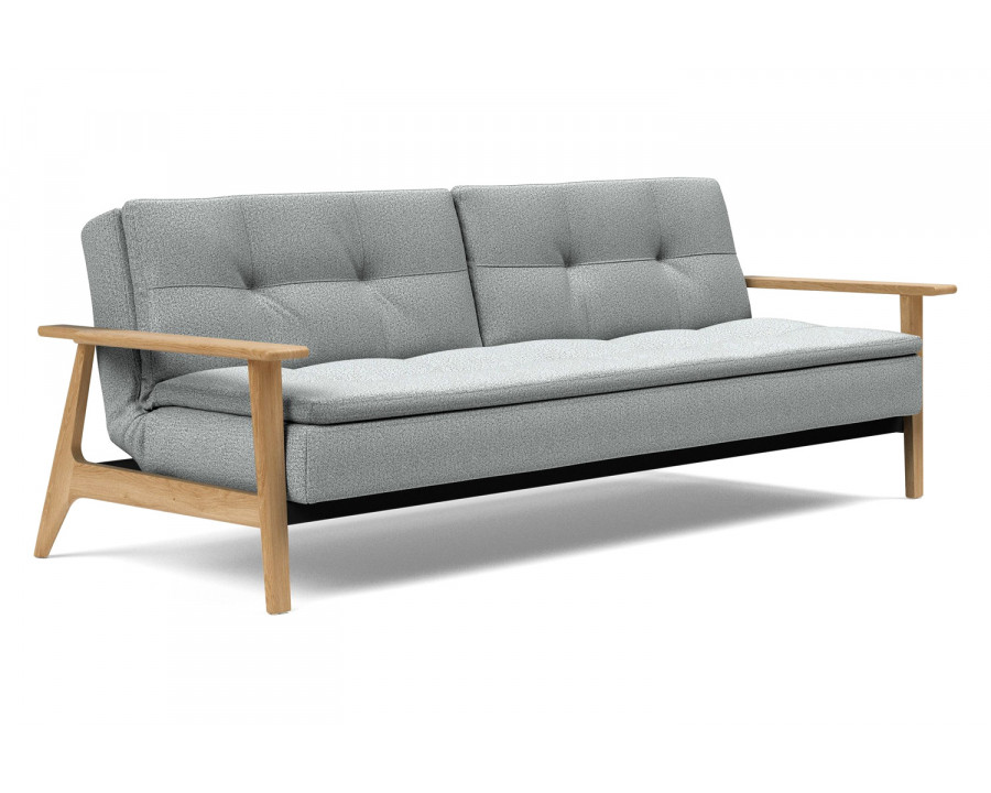 Innovation Living Dublexo Frej Sofa Bed Oak - 538 Melange Light Gray