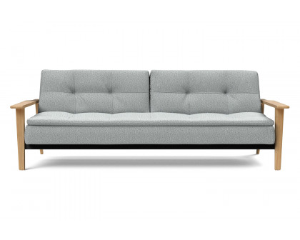 Innovation Living Dublexo Frej Sofa Bed Oak - 538 Melange Light Gray