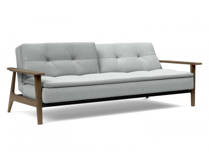 Innovation Living Dublexo Frej Sofa Bed Smoked Oak - 538 Melange Light Gray