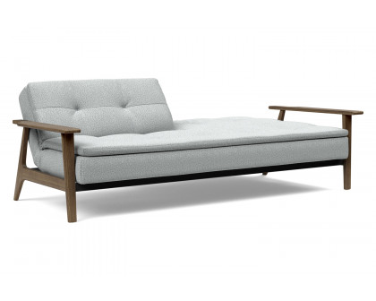 Innovation Living Dublexo Frej Sofa Bed Smoked Oak - 538 Melange Light Gray