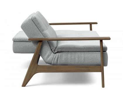 Innovation Living Dublexo Frej Sofa Bed Smoked Oak - 538 Melange Light Gray