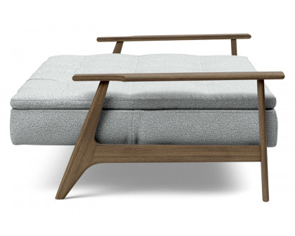 Innovation Living Dublexo Frej Sofa Bed Smoked Oak - 538 Melange Light Gray