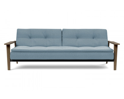 Innovation Living Dublexo Frej Sofa Bed Smoked Oak - 558 Soft Indigo