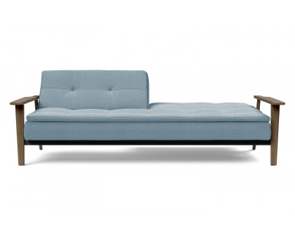 Innovation Living Dublexo Frej Sofa Bed Smoked Oak - 558 Soft Indigo