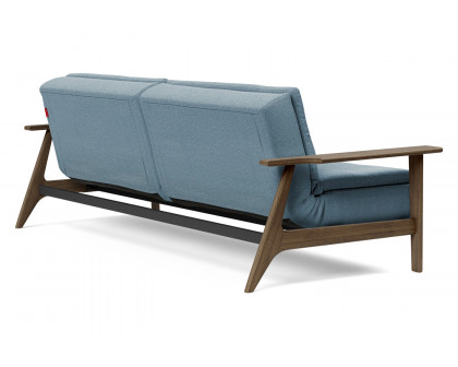 Innovation Living Dublexo Frej Sofa Bed Smoked Oak - 558 Soft Indigo