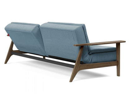 Innovation Living Dublexo Frej Sofa Bed Smoked Oak - 558 Soft Indigo