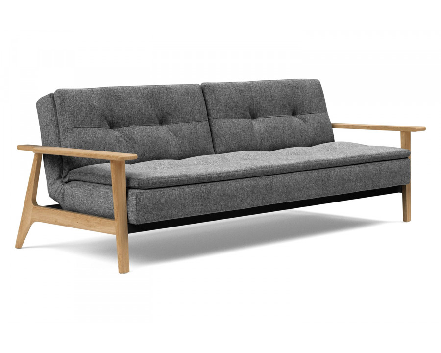 Innovation Living Dublexo Frej Sofa Bed Oak - 563 Twist Charcoal