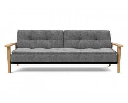 Innovation Living Dublexo Frej Sofa Bed Oak - 563 Twist Charcoal