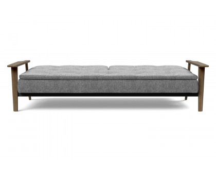 Innovation Living Dublexo Frej Sofa Bed Smoked Oak - 563 Twist Charcoal