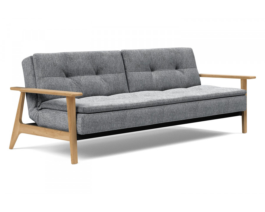 Innovation Living Dublexo Frej Sofa Bed Oak - 565 Twist Granite