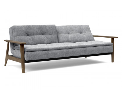 Innovation Living Dublexo Frej Sofa Bed Smoked Oak - 565 Twist Granite