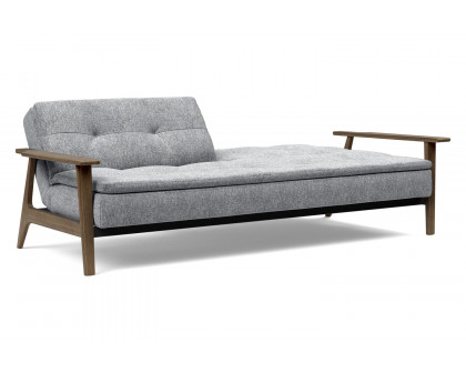 Innovation Living Dublexo Frej Sofa Bed Smoked Oak - 565 Twist Granite