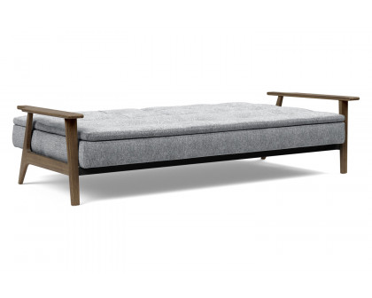 Innovation Living Dublexo Frej Sofa Bed Smoked Oak - 565 Twist Granite