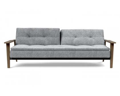 Innovation Living Dublexo Frej Sofa Bed Smoked Oak - 565 Twist Granite