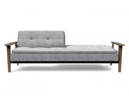 Innovation Living Dublexo Frej Sofa Bed Smoked Oak - 565 Twist Granite