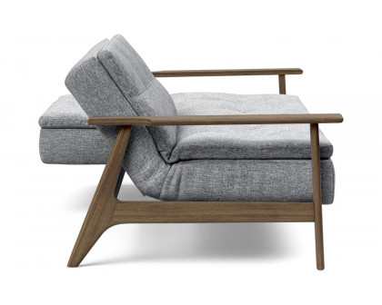 Innovation Living Dublexo Frej Sofa Bed Smoked Oak - 565 Twist Granite