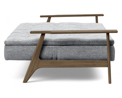 Innovation Living Dublexo Frej Sofa Bed Smoked Oak - 565 Twist Granite