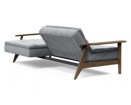 Innovation Living Dublexo Frej Sofa Bed Smoked Oak - 565 Twist Granite