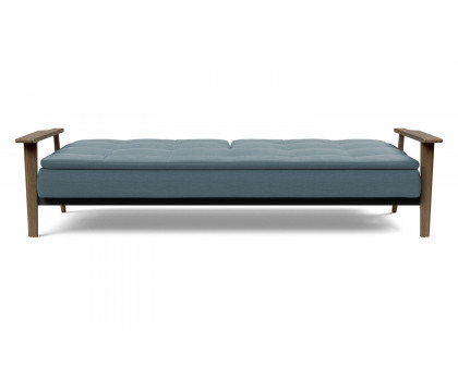 Innovation Living Dublexo Frej Sofa Bed Smoked Oak - 573 Vivus Dusty Blue