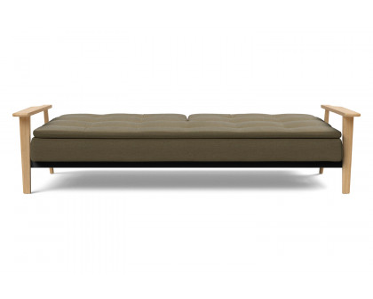 Innovation Living™ Dublexo Frej Sofa Bed Oak - 575 Vivus Dusty Olive