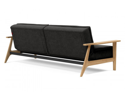 Innovation Living Dublexo Frej Sofa Bed Oak - 577 Kenya Dark Gray