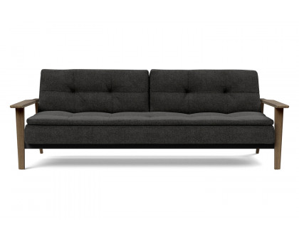 Innovation Living Dublexo Frej Sofa Bed Smoked Oak - 577 Kenya Dark Gray