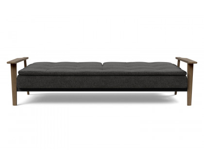 Innovation Living Dublexo Frej Sofa Bed Smoked Oak - 577 Kenya Dark Gray