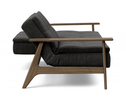 Innovation Living Dublexo Frej Sofa Bed Smoked Oak - 577 Kenya Dark Gray