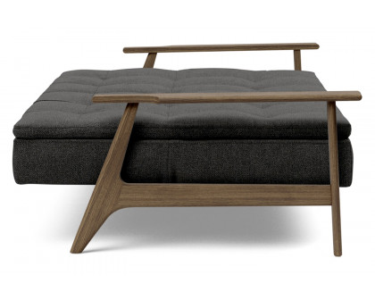 Innovation Living Dublexo Frej Sofa Bed Smoked Oak - 577 Kenya Dark Gray