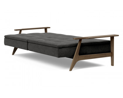 Innovation Living Dublexo Frej Sofa Bed Smoked Oak - 577 Kenya Dark Gray