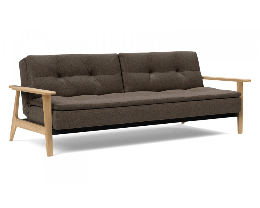 Innovation Living Dublexo Frej Sofa Bed Oak - 578 Kenya Taupe