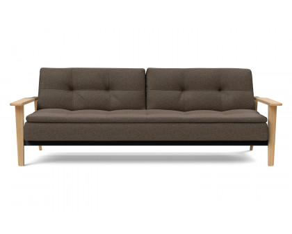 Innovation Living Dublexo Frej Sofa Bed Oak - 578 Kenya Taupe