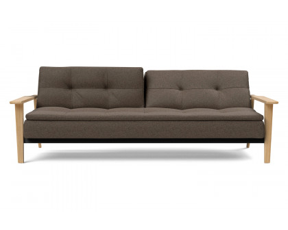 Innovation Living Dublexo Frej Sofa Bed Oak - 578 Kenya Taupe