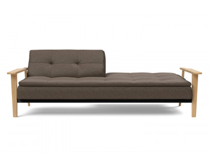 Innovation Living Dublexo Frej Sofa Bed Oak - 578 Kenya Taupe