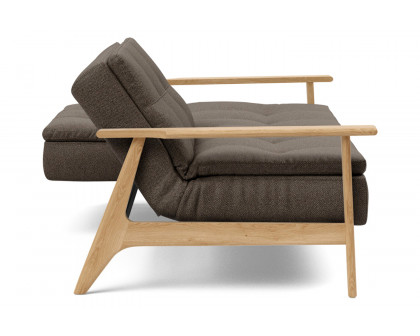 Innovation Living Dublexo Frej Sofa Bed Oak - 578 Kenya Taupe