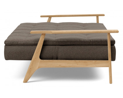 Innovation Living Dublexo Frej Sofa Bed Oak - 578 Kenya Taupe