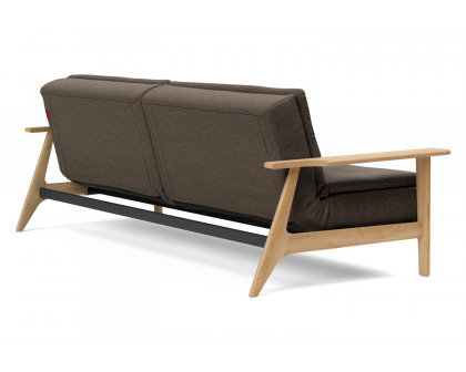 Innovation Living Dublexo Frej Sofa Bed Oak - 578 Kenya Taupe