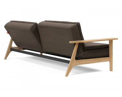 Innovation Living Dublexo Frej Sofa Bed Oak - 578 Kenya Taupe