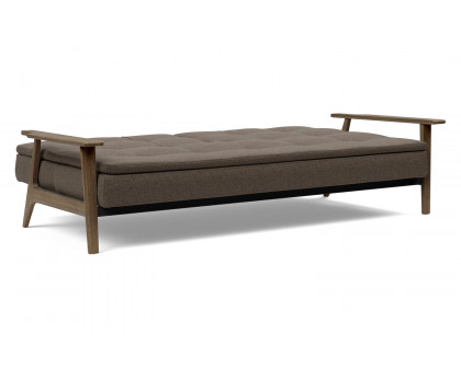 Innovation Living Dublexo Frej Sofa Bed Smoked Oak - 578 Kenya Taupe