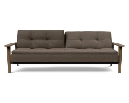 Innovation Living Dublexo Frej Sofa Bed Smoked Oak - 578 Kenya Taupe