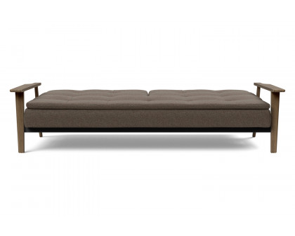 Innovation Living Dublexo Frej Sofa Bed Smoked Oak - 578 Kenya Taupe