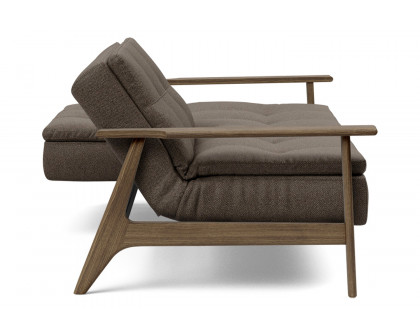 Innovation Living Dublexo Frej Sofa Bed Smoked Oak - 578 Kenya Taupe