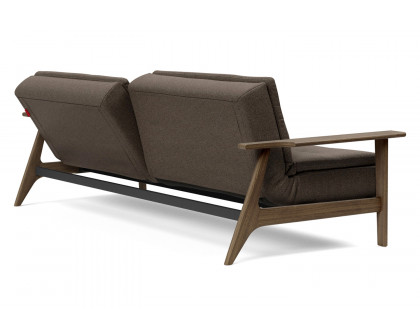 Innovation Living Dublexo Frej Sofa Bed Smoked Oak - 578 Kenya Taupe