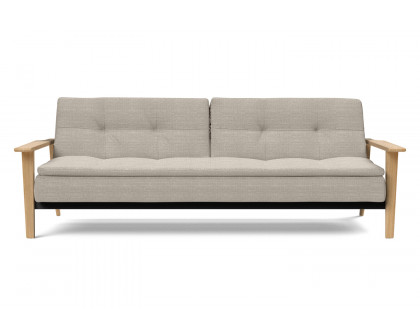 Innovation Living Dublexo Frej Sofa Bed Oak - 579 Kenya Gravel