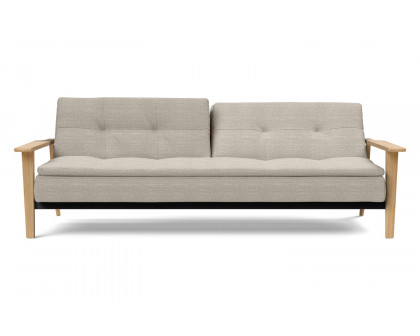 Innovation Living Dublexo Frej Sofa Bed Oak - 579 Kenya Gravel