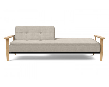 Innovation Living Dublexo Frej Sofa Bed Oak - 579 Kenya Gravel