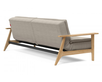 Innovation Living Dublexo Frej Sofa Bed Oak - 579 Kenya Gravel