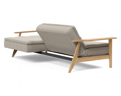 Innovation Living Dublexo Frej Sofa Bed Oak - 579 Kenya Gravel